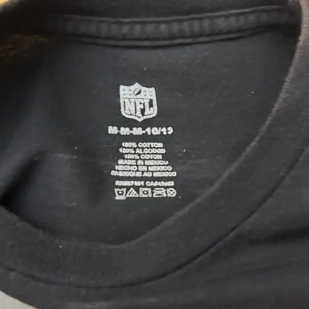 Pittsburgh Steelers NFL black gold Youth Size Medium